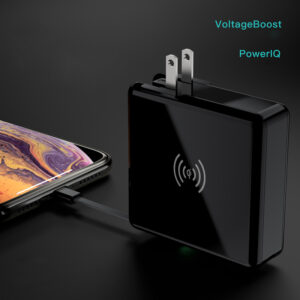 3 in 1 | Travel Charger | Power Bank PD Wireless | 10000mah CE ROHS FCC | USB Type C, AC 5V 3A