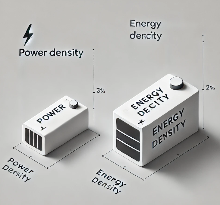 Power Density and Energy Density